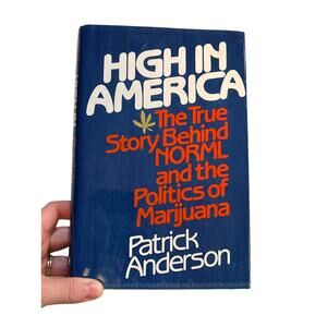 High in America Patrick Anderson 1981 Viking Press 1st Ed HC w/ Dust Jacket